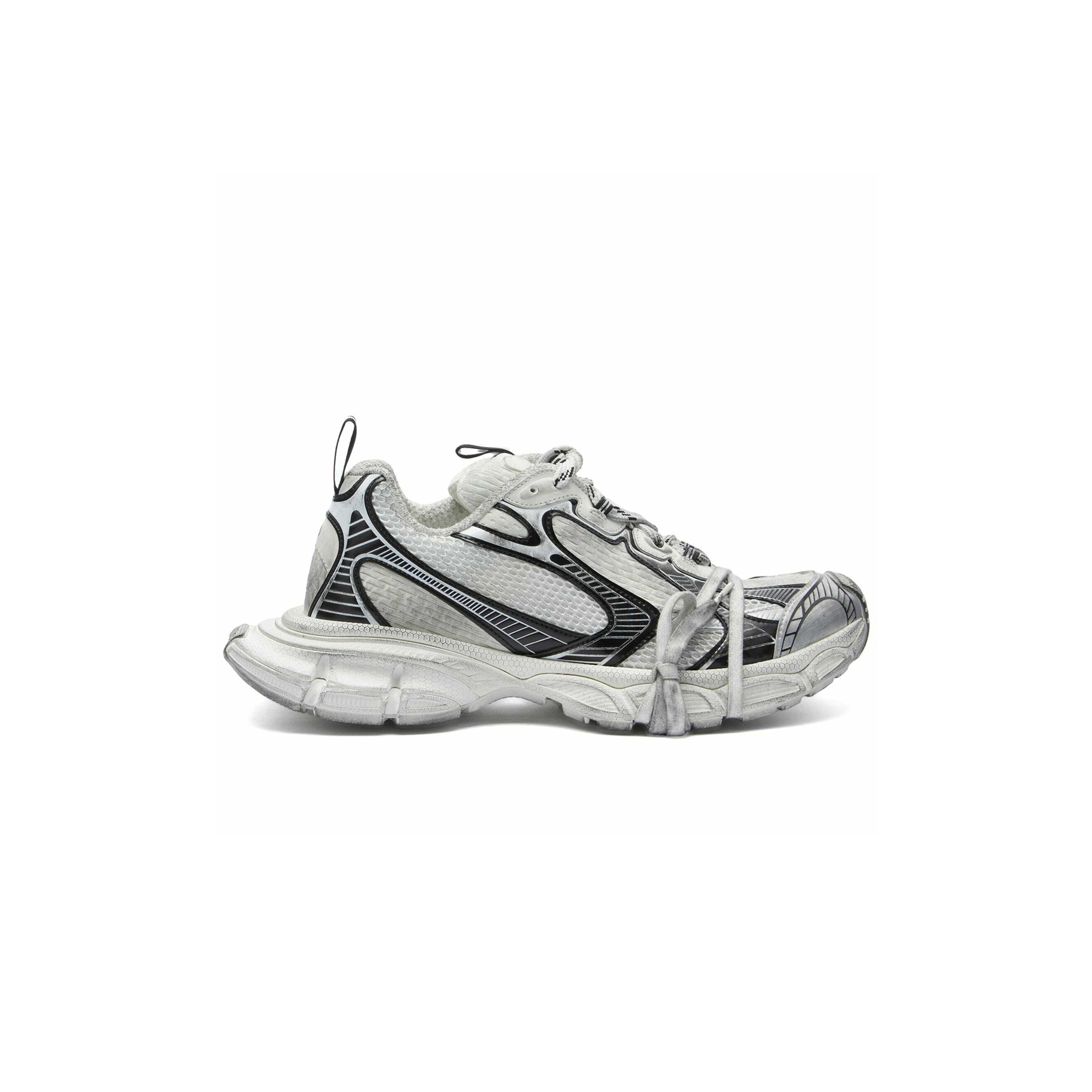 Ba*len*cia*ga men''s 3xl sneakers in eggshell black 734731w3xl49710